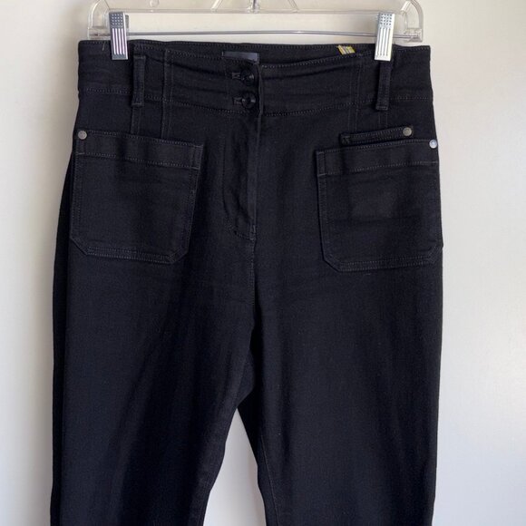 MAEVE Anthropologie Junie High Rise Slim Jeans Size 28 Black - Picture 3 of 13